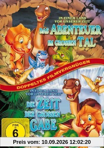In einem Land vor unserer Zeit: Das Abenteuer im großen Tal / Die Zeit der großen Gabe [2 DVDs]