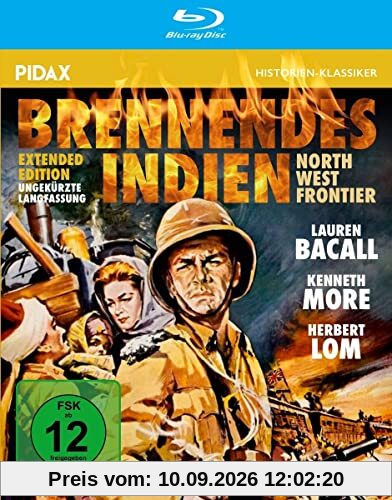 Brennendes Indien (North West Frontier) - Extended Edition in ungekürzter Langfassung / Kult-Abenteuerfilm mit Starbesetzung (Pidax Historien-Klassiker) [Blu-ray]