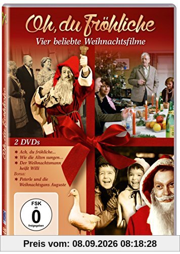 Oh, du Fröhliche (Ach, du fröhliche... - Wie die Alten sungen... - Der Weihnachtsmann heißt Willi - Peterle und die Weihnachtsgans Auguste) [2 DVDs]