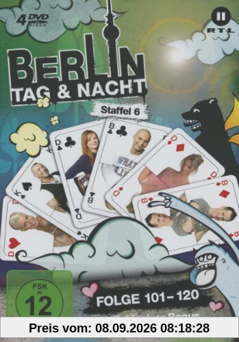 Berlin - Tag & Nacht - Staffel 6/Folge 101-120 [4 DVDs]