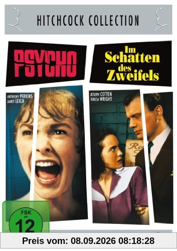 Hitchcock-Collection: Psycho / Im Schatten des Zweifels [2 DVDs]