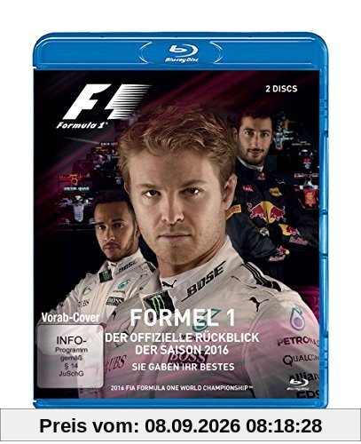 Der offizielle Rückblick der Formel 1 Saison 2016 - Sie gaben ihr Bestes [Blu-ray]