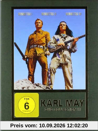 Karl May DVD-Collection 3 (Winnetou I / Winnetou II / Winnetou III) (3 DVDs) [Limited Edition]
