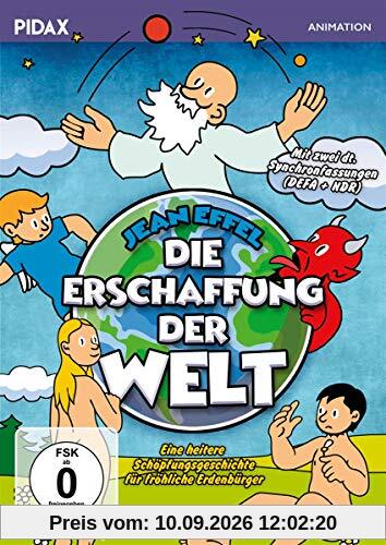 Die Erschaffung der Welt / Kulfilm nach den bekannten Geschichten von Jean Effel mit 2 deutschen Synchrongfassungen (Pidax Animation)