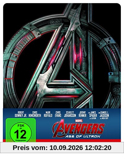 Avengers - Age of Ultron 3D + 2D Steelbook [3D Blu-ray] [Limited Edition]