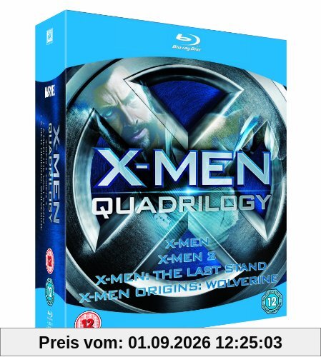X-men Quadrilogy [Blu-ray] [UK Import]
