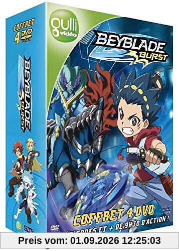 Coffret beyblade, saison 1, vol. 1 à 4 [FR Import]