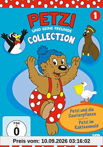 Petzi und seine Freunde Collection 1 - Petzi und die Saurierpflanze / Petzi im Kakteenwald [2 DVDs]