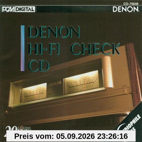 Denon Hi-Fi Check CD