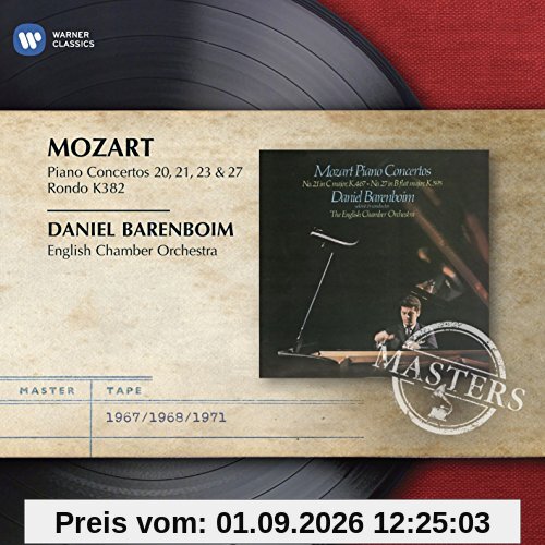 Klavierkonzerte 20,21,23,27