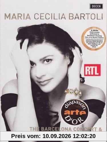 Cecilia Bartoli - Maria (The Barcelona Concert & Malibran Rediscoverd) [2 DVDs]
