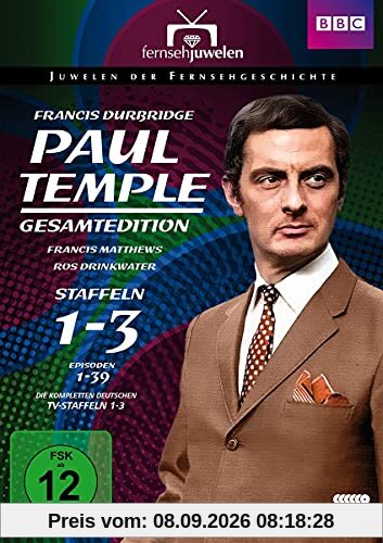 Paul Temple - Gesamtedition, Staffeln 1-3 [12 DVDs]