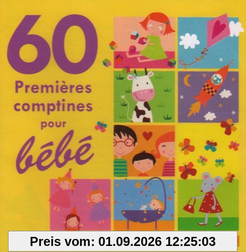 60 Premieres Comptines pour Be