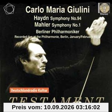 Haydn: Sinfonie Nr.94 G-Dur/Mahler: Sinfonie Nr.1 D-Dur