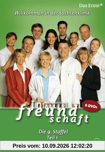 In aller Freundschaft - Die 09. Staffel, Teil 1, 24 Folgen [6 DVDs]