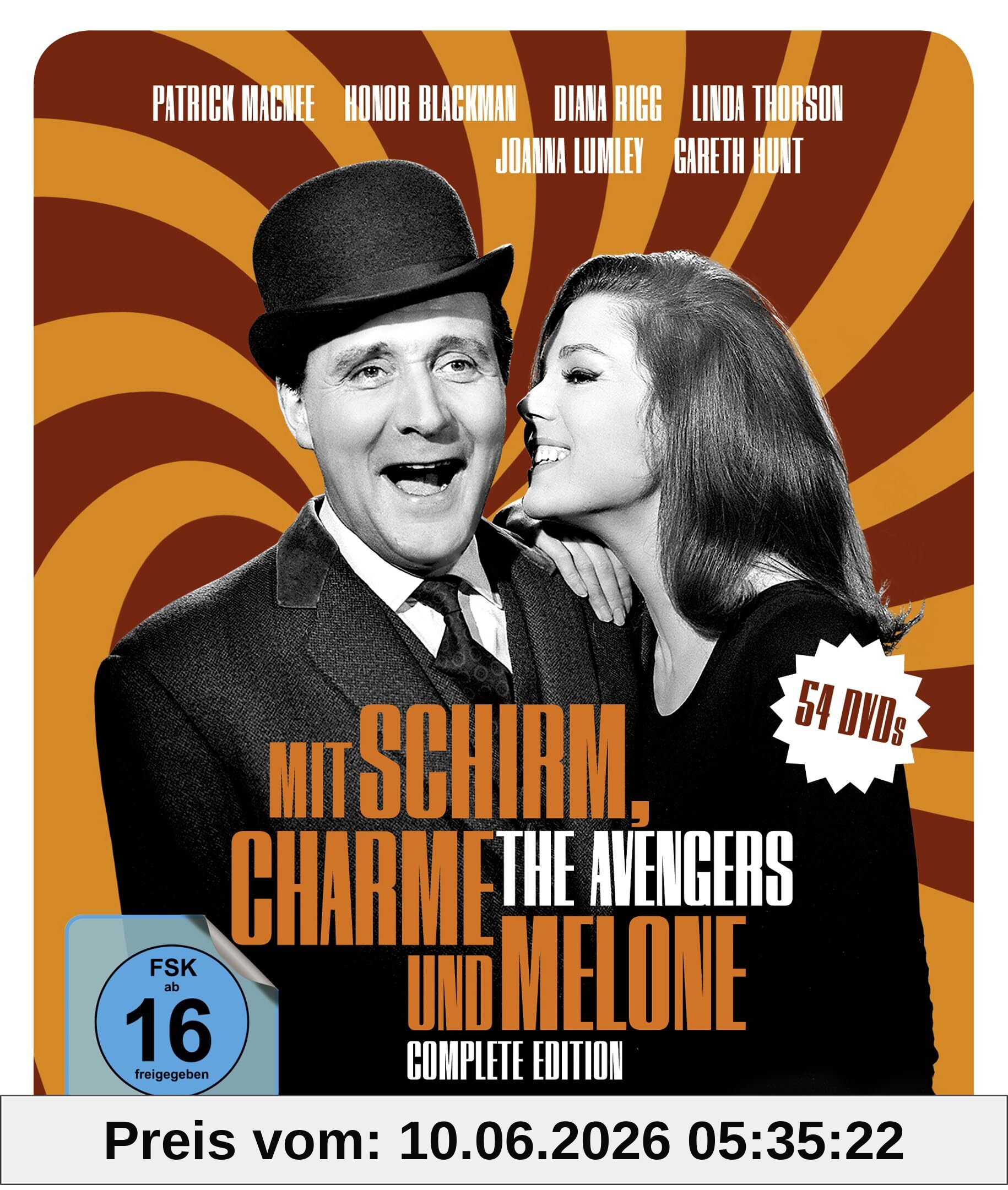 Mit Schirm, Charme und Melone - Complete Edition (2024) [54 DVDs]