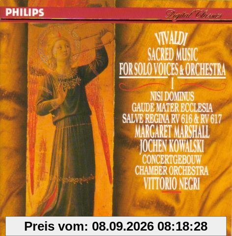 Vivaldi: Geistliche Musik - Sacred Music for Solo Voices & Orchestra