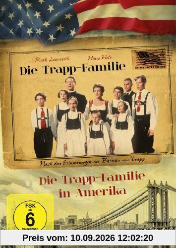Die Trapp-Familie / Die Trapp-Familie in Amerika [2 DVDs]