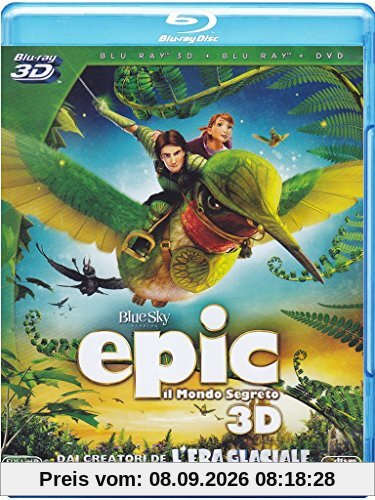 Epic - Il mondo segreto (3D+2D+DVD) [3D Blu-ray] [IT Import]