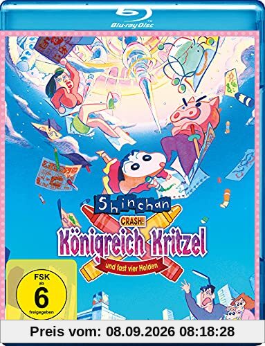 SHIN CHAN - Crash! Königreich Kritzel und fast vier Helden [Blu-ray]