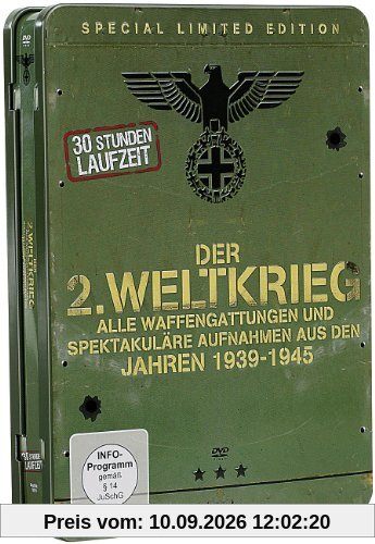 Der 2. Weltkrieg - Alle Waffengattungen und spektakuläre Aufnahmen aus den Jahren 1939-1945 (Special Limited Edition) [6 DVDs]