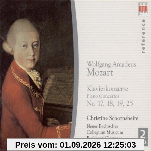 Klavierkonzerte 17-19,25