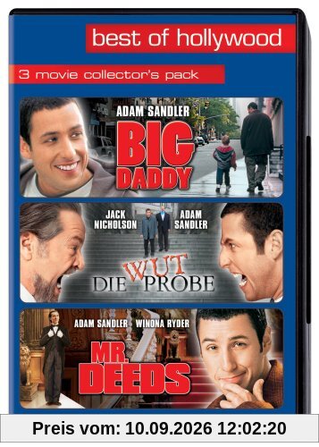 Big Daddy/Die Wutprobe/Mr. Deeds - Best of Hollywood (3 DVDs)