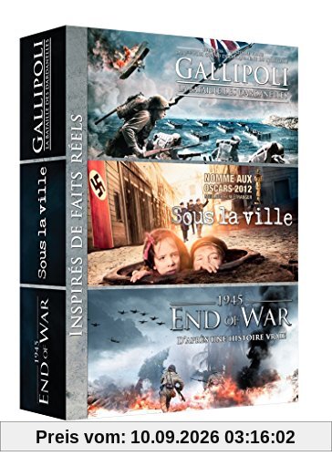 Coffret guerre : gallipoli ; sous la ville ; 1945 - end of war [FR Import]
