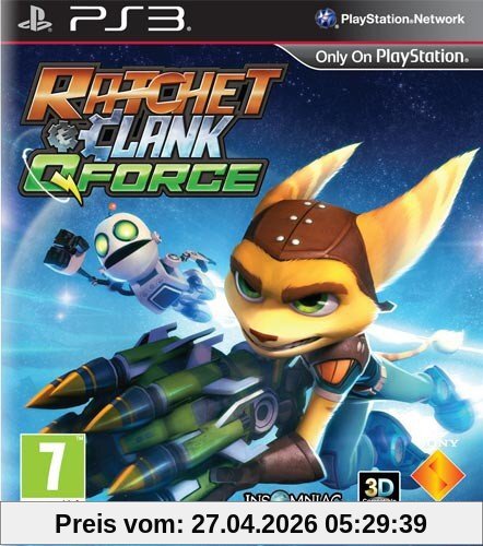 Ratchet & Clank Q-Force PS-3 PEGI incl. DLC für PSVita