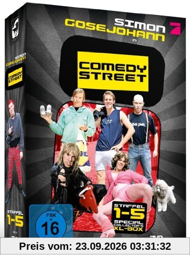Comedy Street - Staffel 1-5 (Special Collector's XL-Box, 6 DVDs) [Special Collector's Edition]