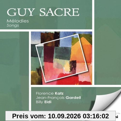 Guy Sacre: Lieder