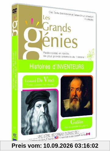 Les Grands Génies : Histoires d'inventeurs : De Vinci - Galilée