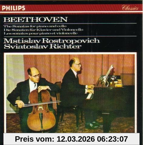Beethoven:Rostropovitj Beethoven, Die Sonaten Für Klavier Und Violoncello