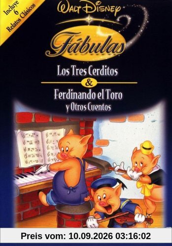 Fabulas disney vol.5: los tres cerditos y ferdinando el Toro y otros cuentos (DVD)