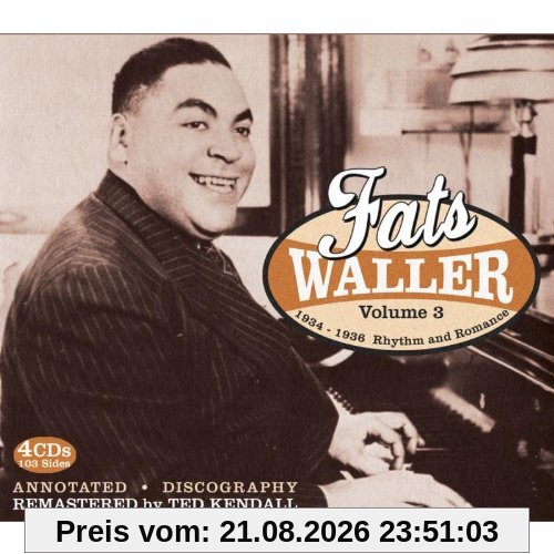 Fats Waller Vol.3 1934-1936 Rhythm And Romance