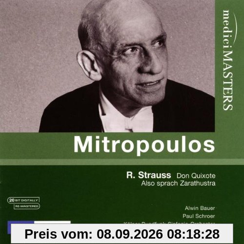 Struass: Don Quixote / Also sprach Zarathustra (Mitropoulos dirigiert, 1959)