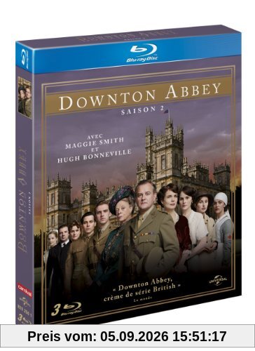 Coffret downtown abbey saison 2 [Blu-ray] [FR Import]