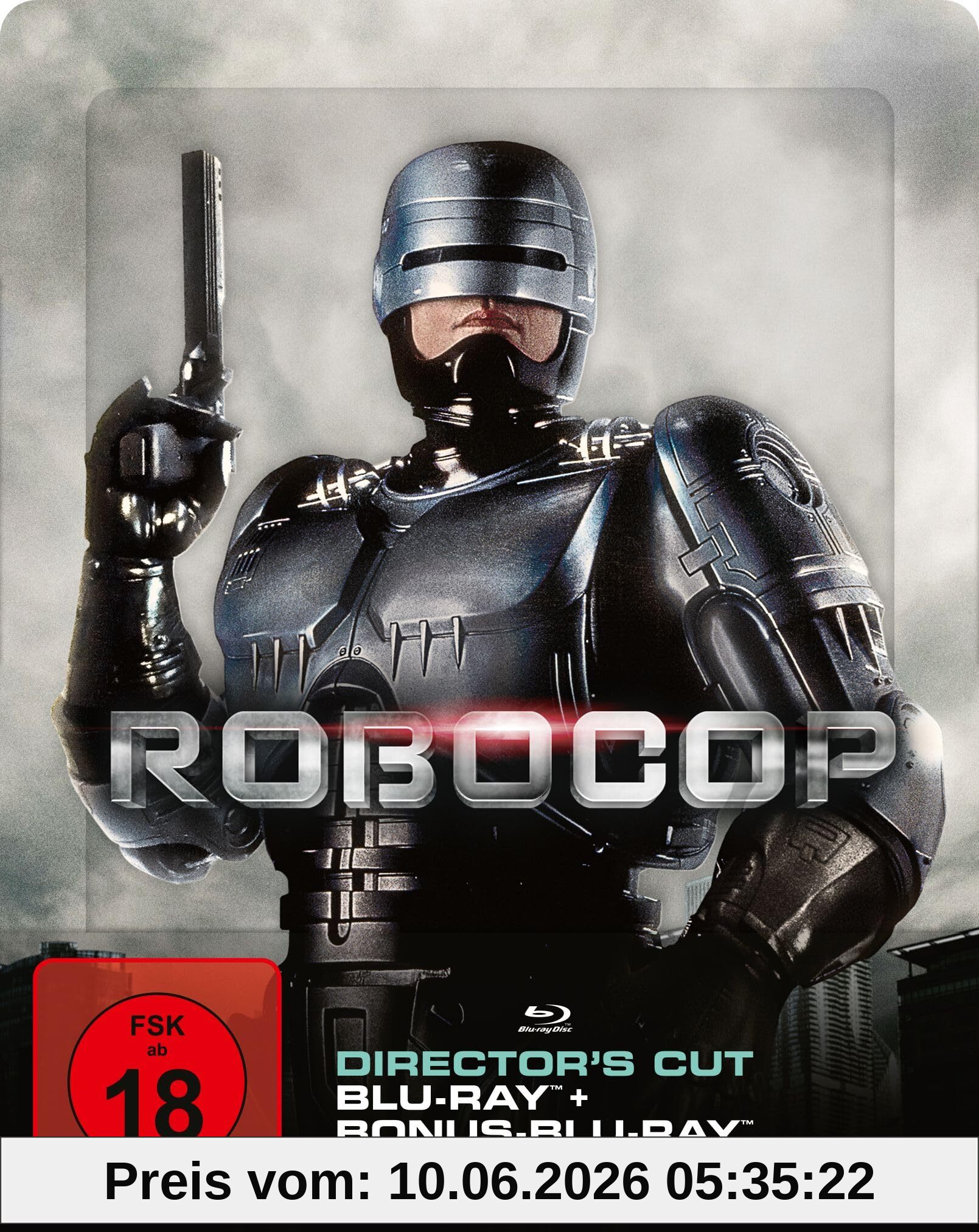 RoboCop (Director's Cut) - 2-Disc Limited SteelBook (Blu-ray + Bonus-Blu-ray)