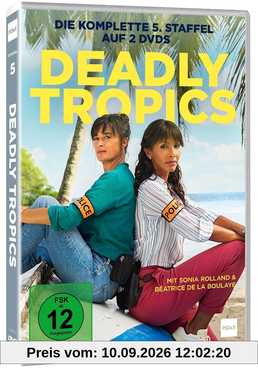Deadly Tropics, Staffel 5 (Tropiques criminels) / Weitere 8 Folgen der erfolgreichen Krimiserie [2 DVDs]