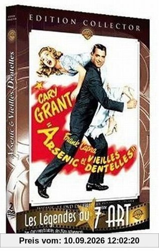 Arsenic et Vieilles Dentelles - Edition collector 2 DVD : inclus 1 DVD documentaire sur Cary Grant [FR Import]