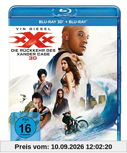 xXx - Die Rückkehr des Xander Cage (3D + 2D Blu-ray)