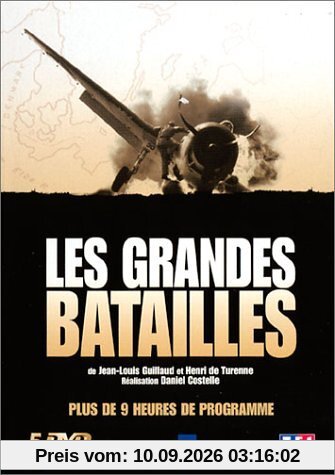 Les Grandes batailles : France (1939) / Angleterre (1940) / Italie (1943) / Normandie (1944) / Allemagne (1944) - Coffret 5 DVD [FR IMPORT]