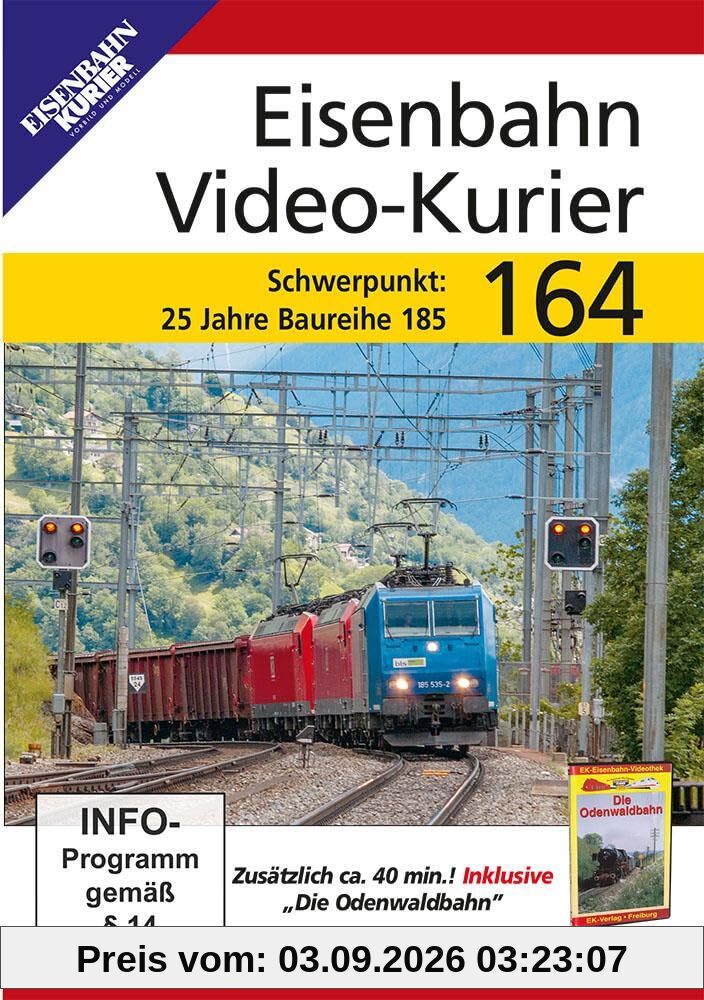 Eisenbahn Video-Kurier 164 - Schwerpunkt 25 Jahre Baureihe 185