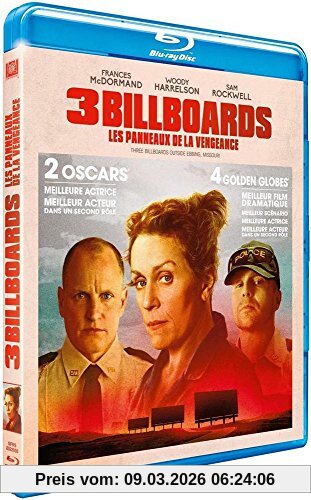 Martin McDonagh 3 Billboards, Les Panneaux De La Vengeance [Blu-ray] [Fr Import]