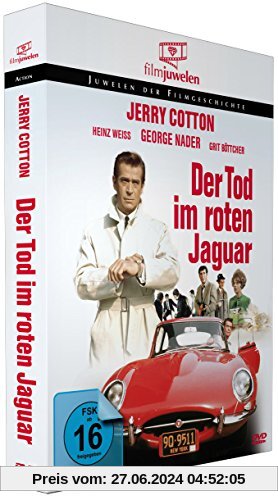 Jerry Cotton - Tod im roten Jaguar (Filmjuwelen) [DVD]