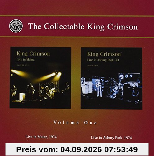 The Collectable King Crimson, Volume One: Live in Mainz 1974 & Live in Asbury Park 1974