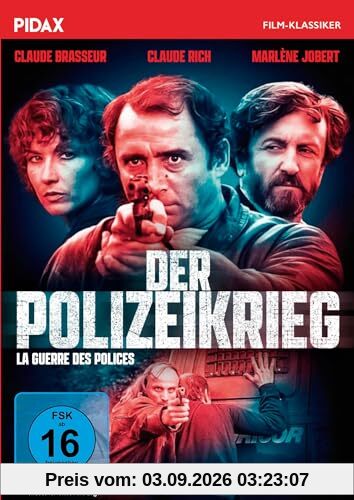 Der Polizeikrieg (La guerre des polices) / Knallharter Kriminalfilm mit Starbesetzung (Pidax Film-Klassiker)