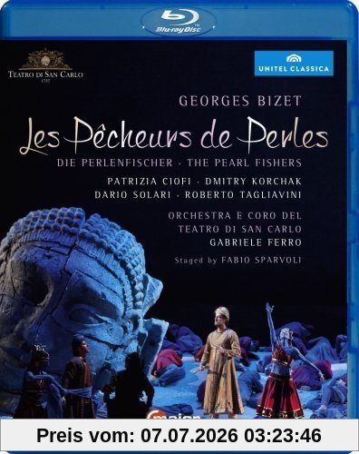 Georges Bizet Bizet, Les Pecheurs De Perles (Die Perlenfischer) (Teatro Di San Carlo, 2012) [Blu-ray]