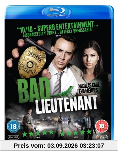 LIONSGATE FILMS Bad Lieutenant [BLU-RAY]