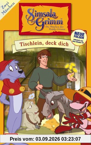 Simsala Grimm 12 - Tischlein/Zwei Prinzessinnen [VHS]